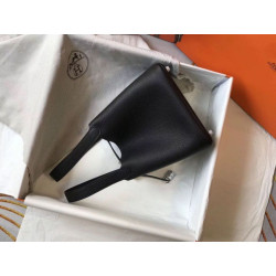 Hermes Picotin Lock 18/22 Replica Perfetta Nero Clemence