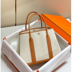 Hermes Garden Party 36cm Borsa Replica 1:1 Toile e Oro Hermes Garden Party 36cm Borsa Replica 1:1 Toile e Oro