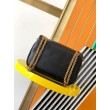 Imitazione Borse Firmate Replica piccola Saint Laurent Jamie 4.3 agnello nera