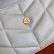 Imitazione Borse Replica Alta Qualità Saint Laurent Puffer Toy agnello bianca