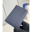 imitazione LV Pocket Organizer LV Aerogram blu navy M11489