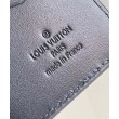 imitazione LV Pocket Organizer LV Aerogram blu navy M11489