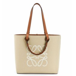 Replica Perfette Loewe Anagram Medium Tote Borse  Alta Qualità Jacquard e Vitello imitazioni