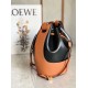 Replica Perfette Loewe Piccolo Balloon Bucket Borse  Nero/Tan vitello imitazioni