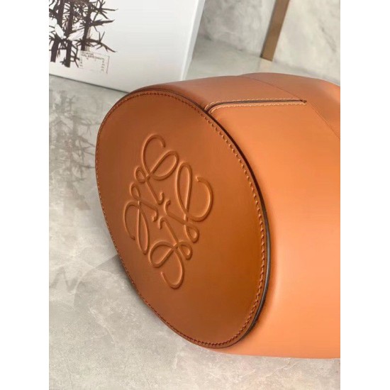 Replica Perfette Loewe Piccolo Balloon Bucket Borsa  1:1 Cammello vitello imitazioni