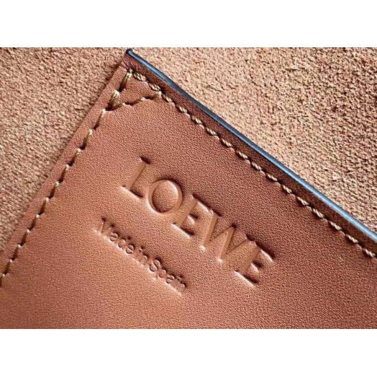 Replica Perfette Loewe Piccolo Balloon Bucket Borsa  1:1 Cammello vitello imitazioni