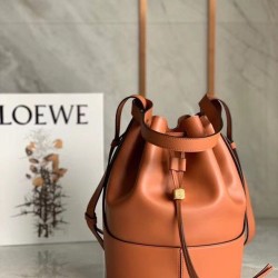Loewe Medium Balloon Bucket Borse Replica Camel Calfskin qualità specchio Replica Perfette Loewe Medium Balloon Bucket Borse Camel Calfskin imitazioni