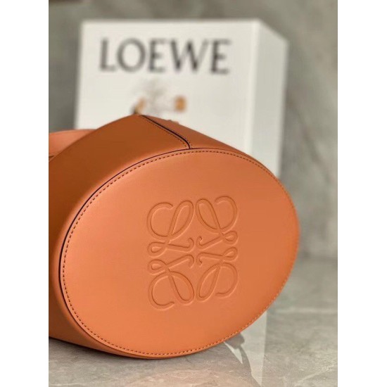Replica Perfette Loewe Medium Balloon Bucket Borse  Camel Calfskin imitazioni