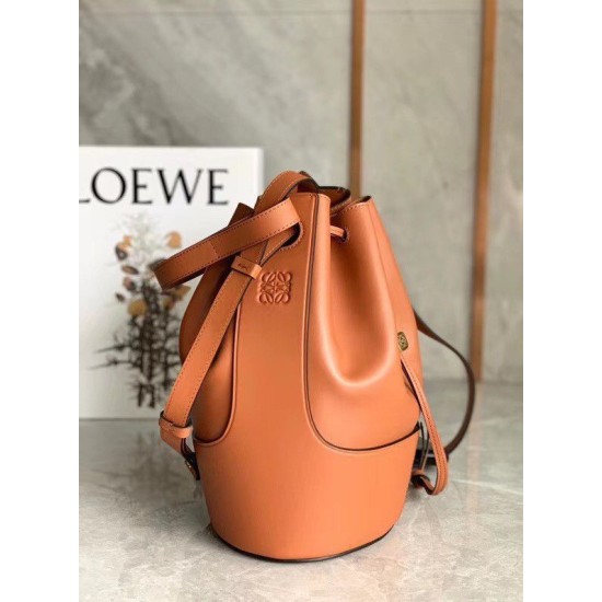 Replica Perfette Loewe Medium Balloon Bucket Borse  Camel Calfskin imitazioni