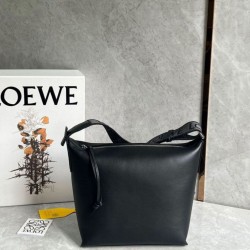Loewe Cubi Piccolo Replica Perfetta Nero Vitello e Jacquard qualità specchio Replica Perfette Loewe Cubi Piccolo Perfetta Nero Vitello e Jacquard imitazioni