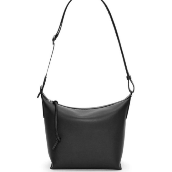 Replica Perfette Loewe Cubi Piccolo  Perfetta Nero Vitello e Jacquard imitazioni