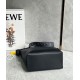 Replica Perfette Loewe Cubi Piccolo  Perfetta Nero Vitello e Jacquard imitazioni