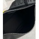 Replica Perfette Loewe Cubi Piccolo  Perfetta Nero Vitello e Jacquard imitazioni