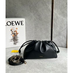 Loewe Flamenco Purse Nero Nappa Agnello