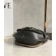 Replica Perfette Borsa Gate piccola Loewe vitello nera e jacquard imitazioni