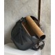 Replica Perfette Borsa Gate piccola Loewe vitello nera e jacquard imitazioni