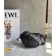 Replica Perfette Loewe Mini Gate Dual Borsa Nero vitello imitazioni