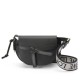 Replica Perfette Loewe Mini Gate Dual Borsa Nero vitello imitazioni