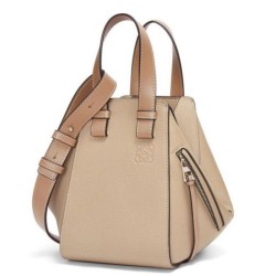 Replica Perfette Loewe Compact Borse Imitazioni Hammock vitello grana sabbia imitazioni