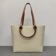 Loewe Anagram Medium Tote Borse Replica Alta Qualità Jacquard e Vitello