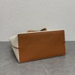 Loewe Anagram Medium Tote Borse Replica Alta Qualità Jacquard e Vitello
