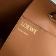 Loewe Anagram Medium Tote Borse Replica Alta Qualità Jacquard e Vitello