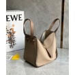 Loewe Compact Borse Imitazioni Hammock vitello grana sabbia