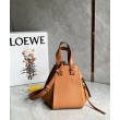Loewe Compact Hammock Borsa Light Caramel Grained Calfskin