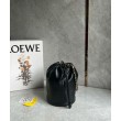 Loewe Flamenco Purse Bucket Borsa Nero Nappa Agnello