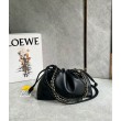Loewe Flamenco Purse Nero Nappa Agnello