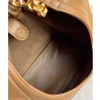 Loewe Medium Squeeze Borse Firmate Replica Marrone Nappa Agnello