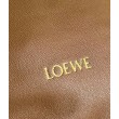 Loewe Medium Squeeze Borse Firmate Replica Marrone Nappa Agnello