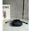Loewe Mini Flamenco Purse Borse Replica Nero Nappa Agnello