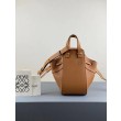 Loewe Mini Hammock Drawstring Borse Firmate Replica Brown