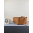 Loewe Mini Hammock Drawstring Borse Firmate Replica Brown