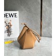 Loewe Mini Hammock Hobo Borsa Light Brown Vitello