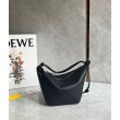 Loewe Mini Hammock Hobo Borsa Nero Vitello