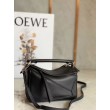 Loewe Mini Puzzle Replica Perfetta Nero Vitello