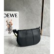 Loewe Paseo Satchel Borse Replica Nero Nappa