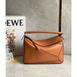 Loewe Puzzle Medium Borse Imitazioni Brown Classic Calfskin
