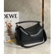 Loewe Puzzle Medium Borsa Replica 1:1 Nero Classico Vitello
