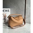 Loewe Puzzle Medium Borse Replica Toffee Grained Calfskin