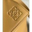 Loewe Puzzle Piccolo Borse Replica Sahara Vitello con Manico Intrecciato