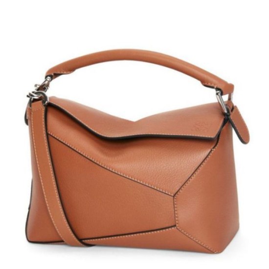 Loewe Puzzle Piccolo Borsa Tan Classico Vitello