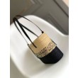 Loewe x Paula's Ibiza Piccolo Square Degrade Basket Borsa