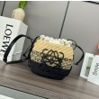 Loewe x Paula's Ibiza Raffia Beehive Degrade Basket Borsa