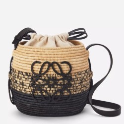 Replica Perfette Loewe x Paula's Ibiza Raffia Beehive Degrade Basket Borsa imitazioni
