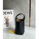 Replica Perfette Loewe Mini Pebble Bucket Borsa Nero Vitello imitazioni