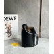 Replica Perfette Loewe Mini Pebble Bucket Borsa Nero Vitello imitazioni