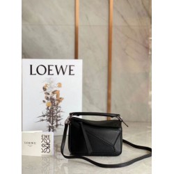 Loewe Mini Puzzle Replica Perfetta Nero Vitello Loewe Mini Puzzle Replica Perfetta Nero Vitello
